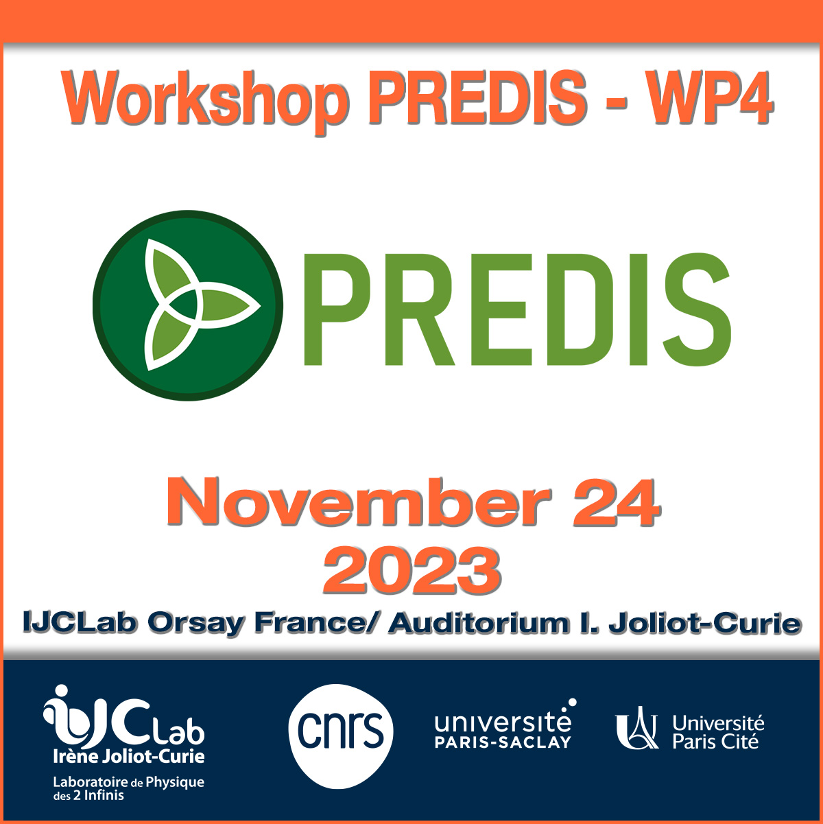 WP4 - Workshop PREDIS