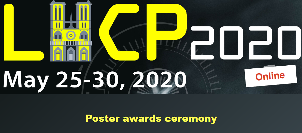 A best-poster award for IJCLab at the LHCP2020 Conference